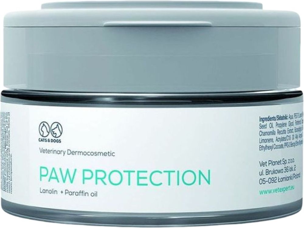 ΚΡΕΜΑ ΠΕΛΜΑΤΙΚΩΝ ΦΥΜΑΤΩΝ VET EXPERT PAW PROTECTION (75ML) VET EXPERT