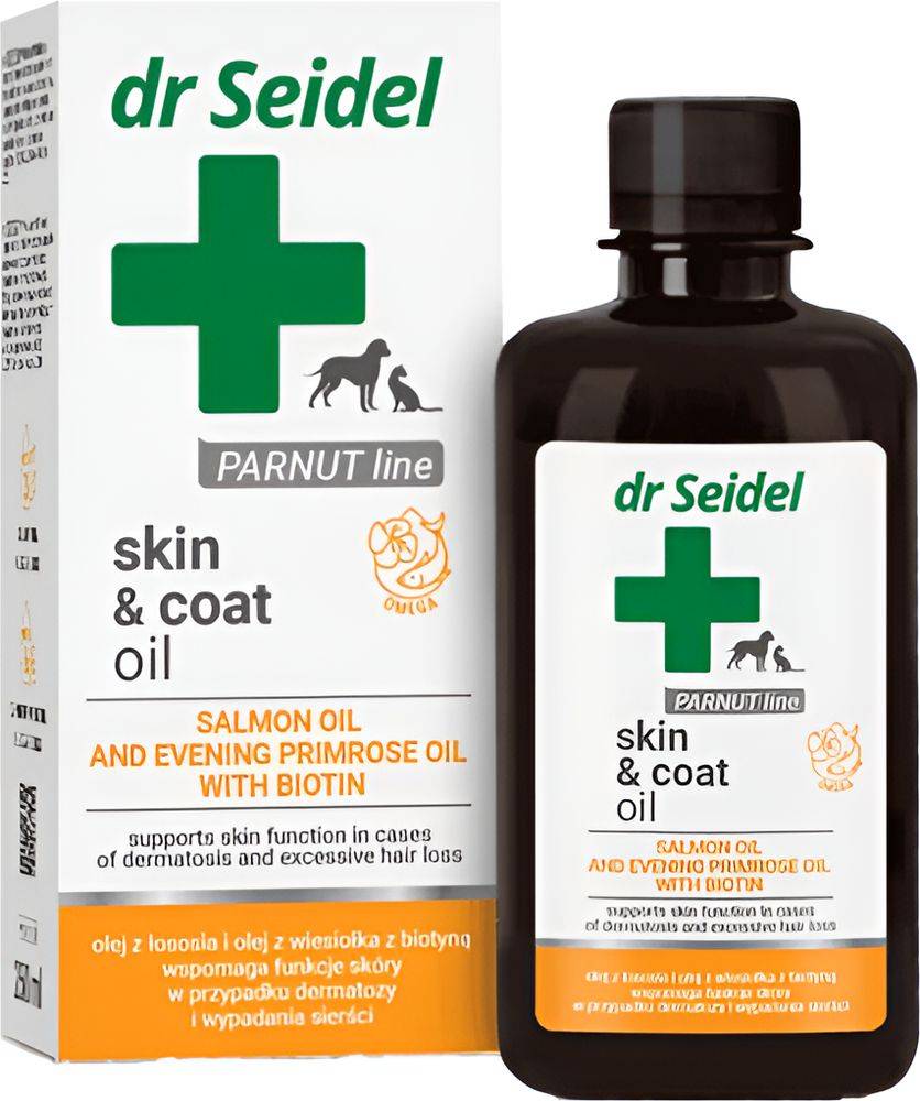 ΣΥΜΠΛΗΡΩΜΑ ΔΙΑΤΡΟΦΗΣ DR SEIDEL SKIN - COAT OIL (250ML) DR SEIDEL