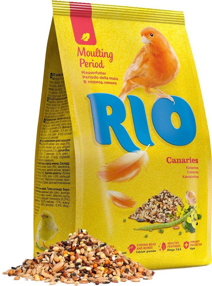 RIO ΤΡΟΦΗ RIO ΓΙΑ ΚΑΝΑΡΙΝΙΑ ΠΕΡΙΟΔΟΣ ΠΤΕΡΟΡΟΙΑΣ (500GR)