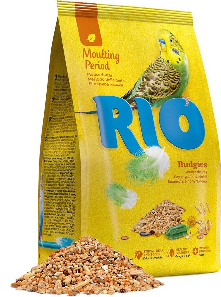 RIO ΤΡΟΦΗ RIO BUDGIES ΓΙΑ ΠΑΠΑΓΑΛΑΚΙΑ ΠΕΡΙΟΔΟ ΠΤΕΡΟΡΟΙΑΣ (1KG)