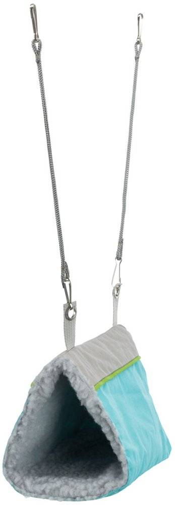 ΚΡΕΜΑΣΤΗ ΣΠΗΛΙΑ ΓΙΑ ΧΑΜΣΤΕΡ TRIXIE ΜΠΛΕ (9X12X16CM)