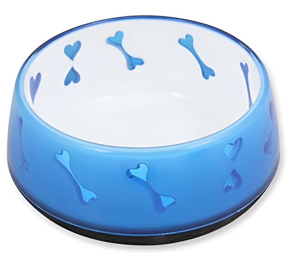 ΜΠΟΛ ΣΚΥΛΟΥ AFP LOVE ΜΠΛΕ (S/270ML/12X12X5CM)