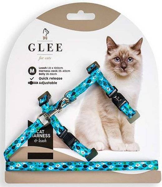 ΣΑΜΑΡΑΚΙ - ΟΔΗΓΟΣ ΙΜΑΝΤΑ ΓΑΤΑΣ GLEE GREEN FISHES M GLEE