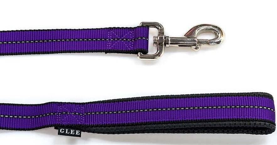 ΛΟΥΡΑΚΙ GLEE ΜΟΝΟ REFLECTIVE COMFORT PURPLE L (25MMX122CM)