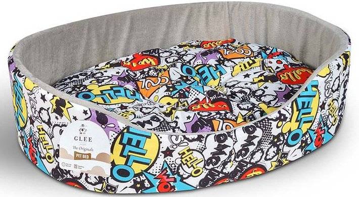 ΚΡΕΒΑΤΙ GLEE ΟΒΑΛ COMIC (70X55X15CM)