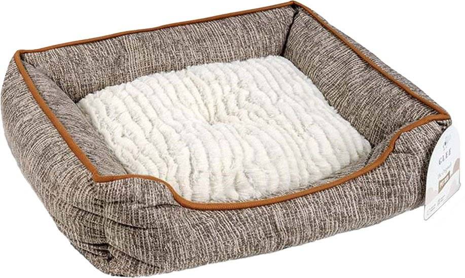 ΚΡΕΒΑΤΙ GLEE ΠΑΡΑΛΛΗΛΟΓΡΑΜΜΟ ΚΑΦΕ (70X55X20CM) GLEE