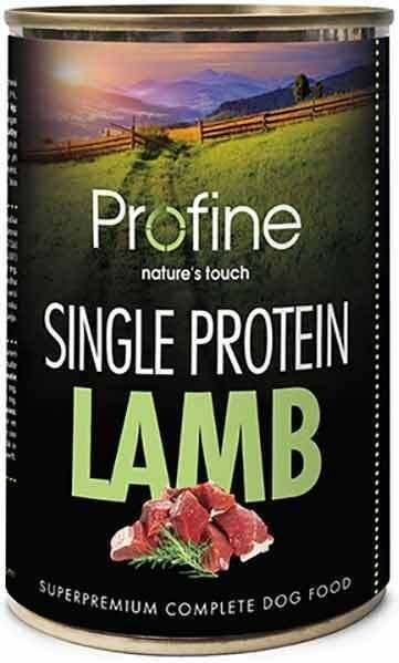 PROFINE ΚΟΝΣΕΡΒΑ PROFINE SINGLE PROTEIN ΑΡΝΙ (400GR)