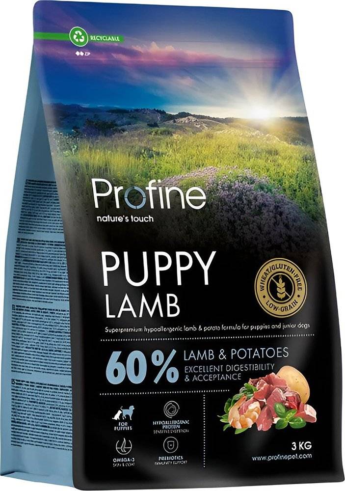 PROFINE ΤΡΟΦΗ PROFINE PUPPIES ALL BREEDS ΑΡΝΙ - ΠΑΤΑΤΑ (3KG)