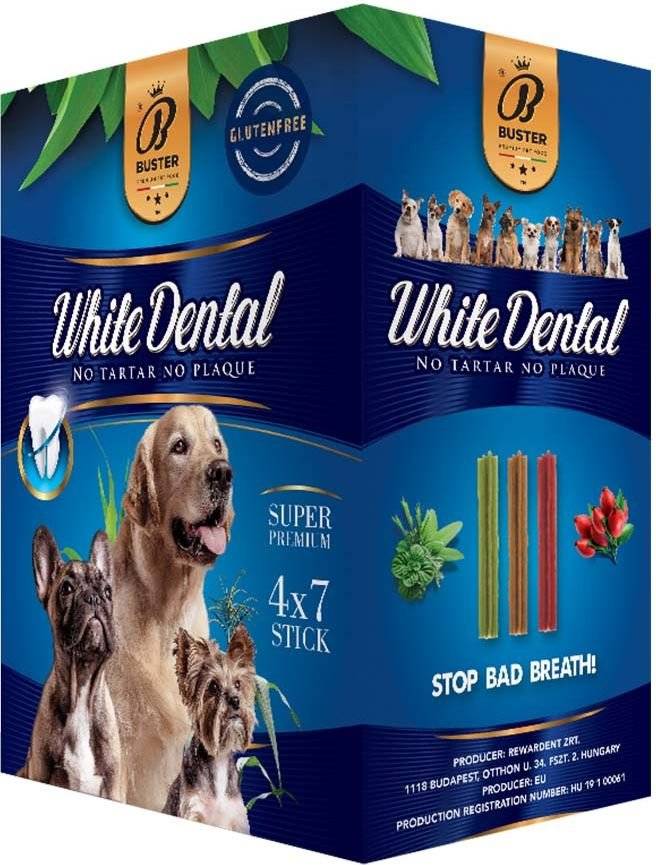DENTAL STICK ΣΚΥΛΟΥ BUSTER PREMIUM MULTIPACK STICKS NATUR (440GR/28ΤΜΧ)