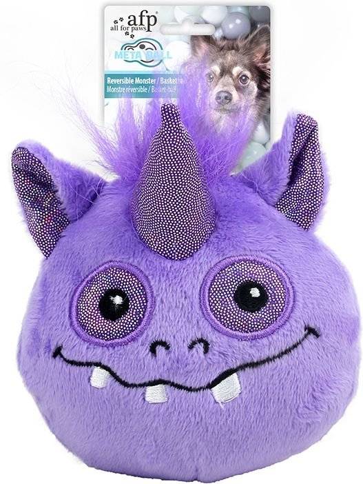ΠΑΙΧΝΙΔΙ ΣΚΥΛΟΥ AFP META BALL REVERSIBLE MONSTER/BASKETBALL (13X10X7CM)