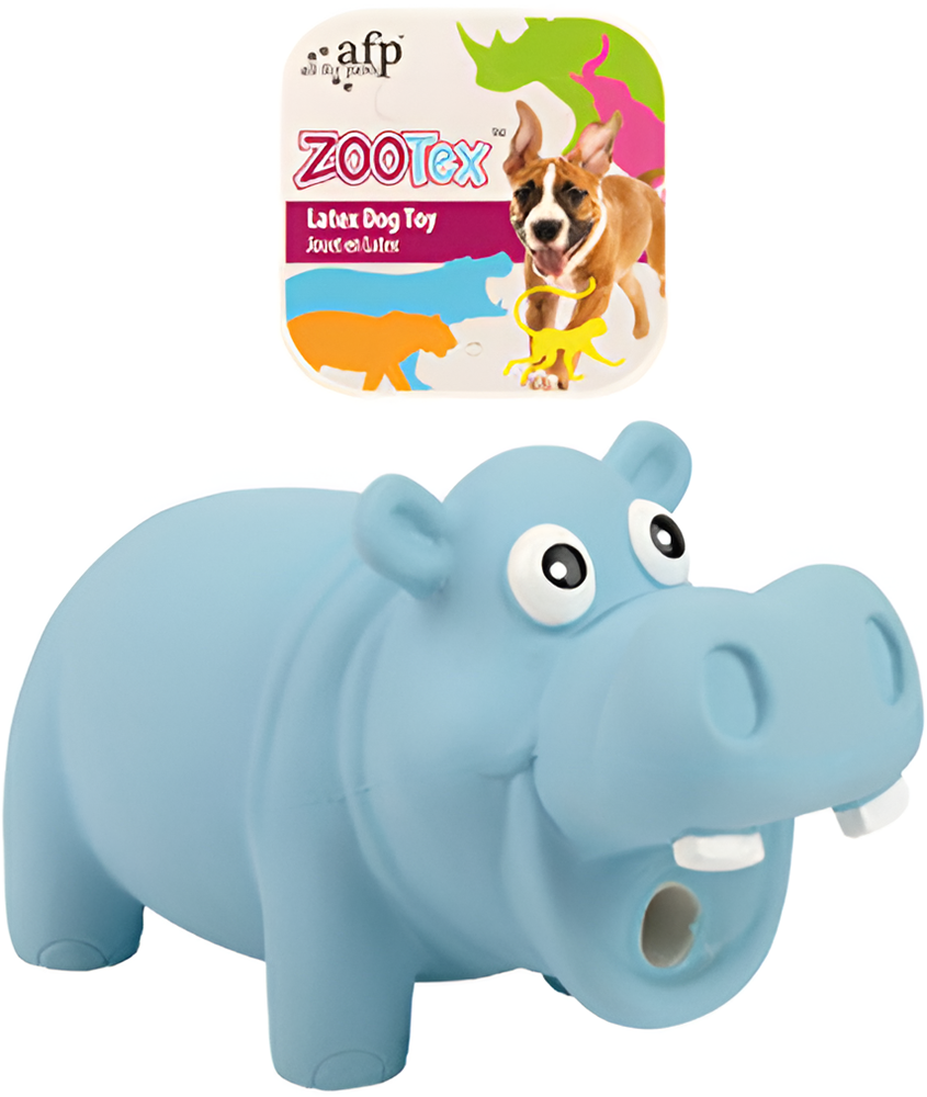 ΠΑΙΧΝΙΔΙ ΣΚΥΛΟΥ AFP ZOOTEX HECTOR THE HIPPO (16X5,5X7CM)