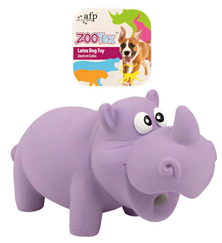 AFP ΠΑΙΧΝΙΔΙ ΣΚΥΛΟΥ AFP ZOOTEX REGINALD THE RHINO (15X6X8CM)