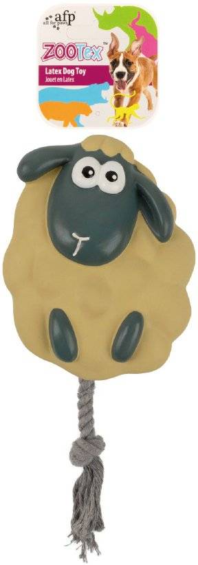 AFP ΠΑΙΧΝΙΔΙ ΣΚΥΛΟΥ AFP ZOOTEX TOSS&#039;A&#039;SHEEP (10X4,5X12,5CM)