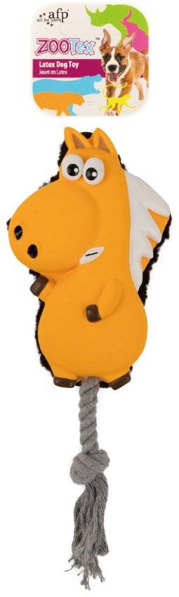 ΠΑΙΧΝΙΔΙ ΣΚΥΛΟΥ AFP ZOOTEX TOSS'A'HORSE (8,5CM)