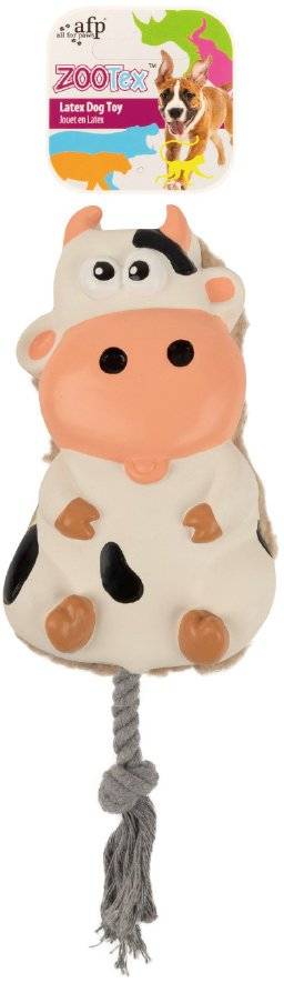 AFP ΠΑΙΧΝΙΔΙ ΣΚΥΛΟΥ AFP ZOOTEX TOSS A COW (8X5X13,5CM)