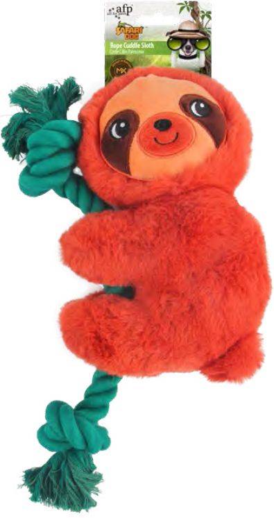 AFP ΠΑΙΧΝΙΔΙ ΣΚΥΛΟΥ AFP SAFARI ROPE CUDDLE SLOTH (37X17,5X6CM)