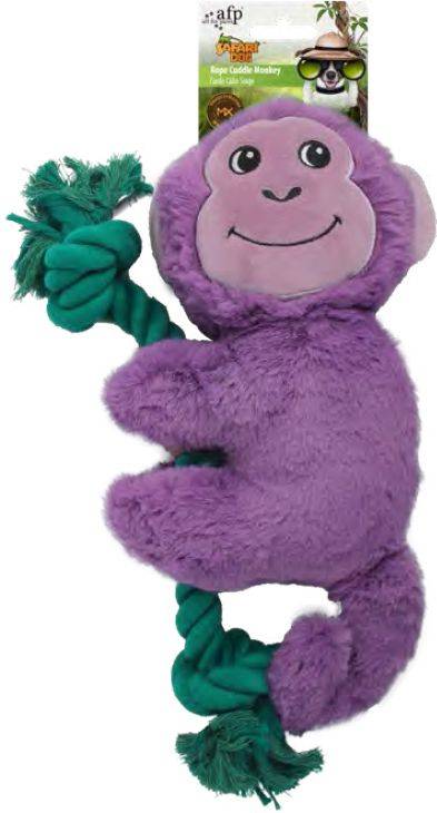 ΠΑΙΧΝΙΔΙ ΣΚΥΛΟΥ AFP SAFARI ROPE CUDDLE MONKEY (31X17,5X6CM)
