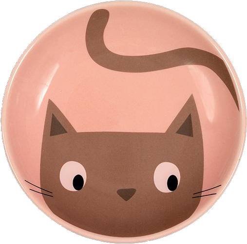 GLEE ΠΙΑΤΟ GLEE ΚΕΡΑΜΙΚΟ WIGGLE ΡΟΖ ΚΑΦΕ (12,5X2CM)