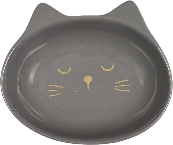 ΜΠΟΛ GLEE LOLL ΚΕΡΑΜΙΚΟ ΓΚΡΙ ΧΡΥΣΟ (200ML/15X13X3,8CM)