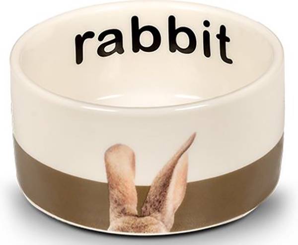 GLEE ΜΠΟΛ GLEE BUNNY ΚΕΡΑΜΙΚΟ ΚΑΦΕ ΛΕΥΚΟ (160ML/9,2X4,5CM)