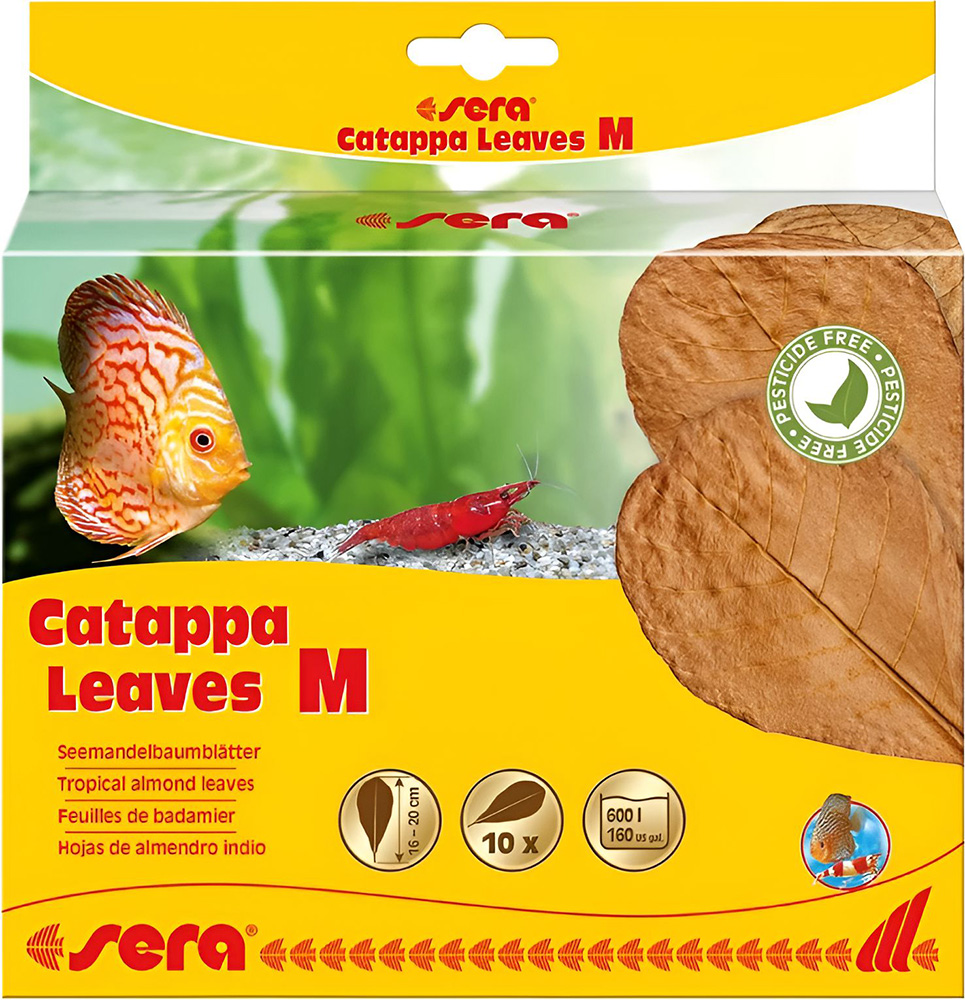 SERA ΒΕΛΤΙΩΤΙΚΟ ΝΕΡΟΥ SERA CATAPPA LEAVES M (18CM)