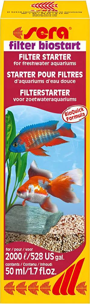 ΒΕΛΤΙΩΤΙΚΟ ΝΕΡΟΥ SERA FILTER BIO-START (50ML) SERA