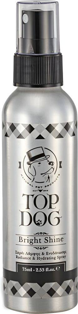 ΣΠΡΕΙ TOP DOG BRIGHT SHINE ΛΑΜΨΗΣ ΤΡΙΧΩΜΑΤΟΣ (75ML) TOP DOG