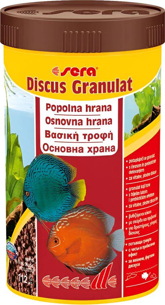 ΤΡΟΦΗ SERA DISCUS GRANULES ΓΙΑ ΔΙΣΚΟΥΣ (250ML) SERA