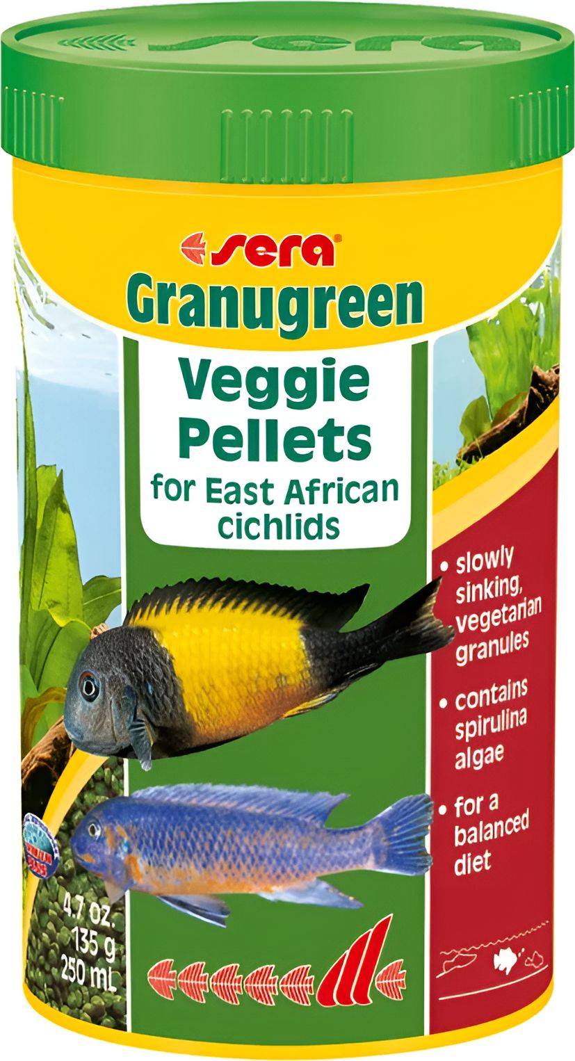 ΤΡΟΦΗ ΓΙΑ ΚΙΧΛΙΔΕΣ SERA GRANUGREEN (250ML) SERA