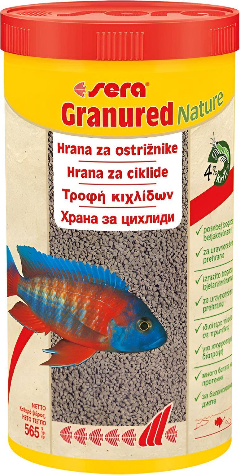 ΤΡΟΦΗ ΓΙΑ ΚΙΧΛΙΔΕΣ SERA GRANURED (100ML) SERA