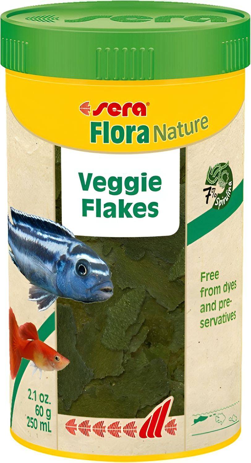 ΤΡΟΦΗ SERA FLORA NATURE ΓΙΑ ΦΥΤΟΦΑΓΑ ΨΑΡΙΑ (250ML) SERA