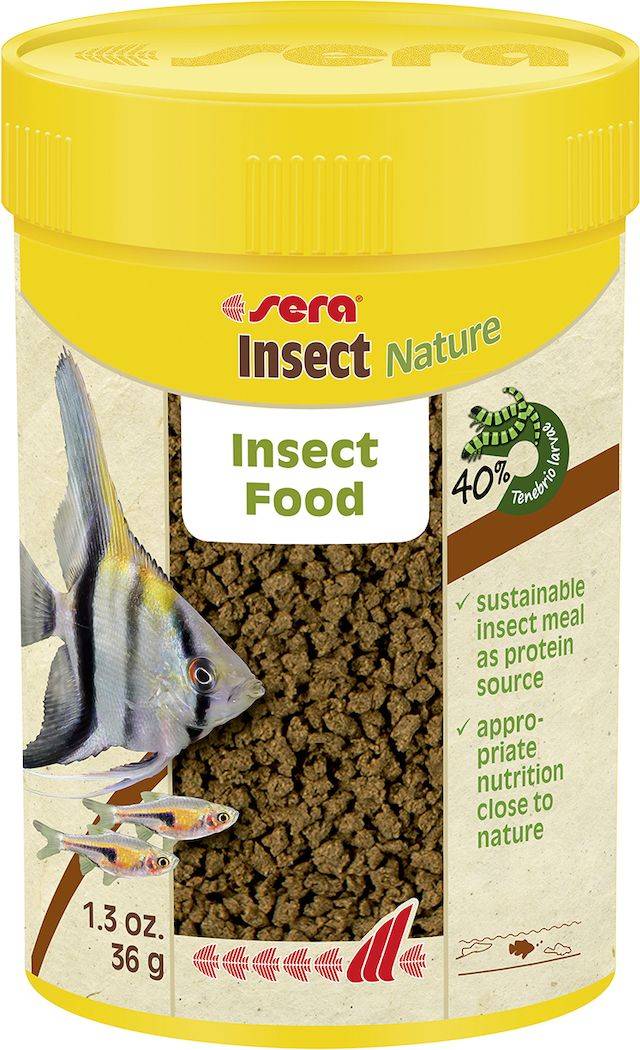 SERA ΤΡΟΦΗ SERA SERA INSECT NATURE ΓΙΑ ΤΡΟΠΙΚΑ ΨΑΡΙΑ 1,5MM (100ML)