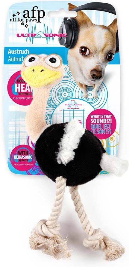 AFP ΠΑΙΧΝΙΔΙ ΣΚΥΛΟΥ AFP ULTRASONIC OSTRICH (28,5X18,5X9CM)