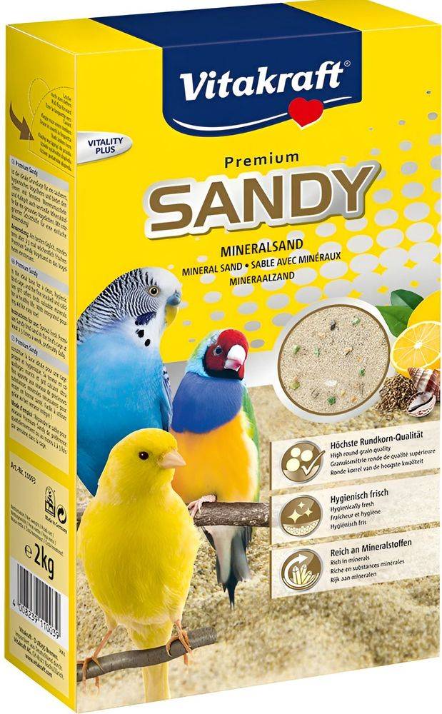 VITAKRAFT ΑΜΜΟΣ ΥΓΕΙΑΣ ΠΤΗΝΩΝ VITACRAFT BIO SAND 2KG
