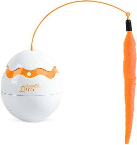 AFP ΠΑΙΧΝΙΔΙ ΓΑΤΑΣ AFP MODERN CAT DINO EGG SPINNER (11X8,5X9CM)