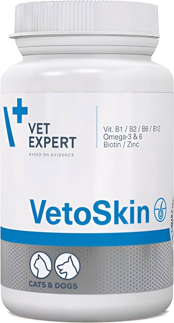 ΣΥΜΠΛΗΡΩΜΑ ΔΙΑΤΡΟΦΗΣ VET EXPERT VETOSKIN 90 ΚΑΨΟΥΛΕΣ VET EXPERT