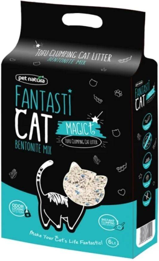 PET NATURA ΑΜΜΟΣ PET NATURA FANTASTICAT TOFU ΜΠΕΤΟΝΙΤΗΣ (6LT)
