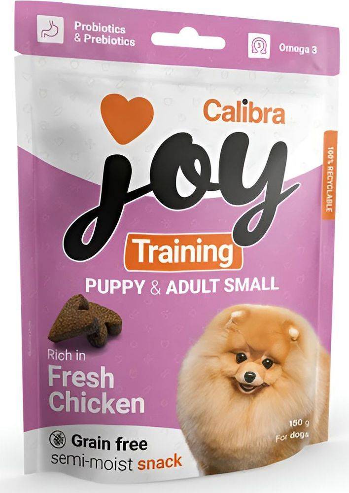 CALIBRA ΛΙΧΟΥΔΙΑ ΣΚΥΛΟΥ CALIBRA JOY DOG TRAINING ΚΟΤΟΠΟΥΛΟ (150GR)