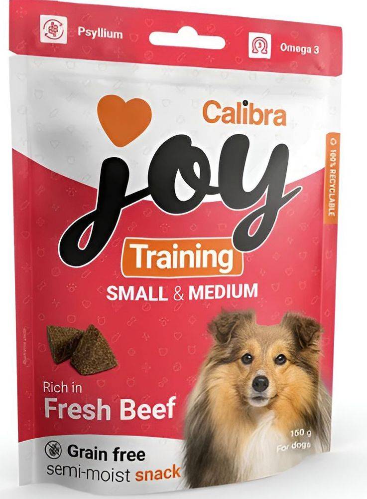 CALIBRA ΛΙΧΟΥΔΙΑ ΣΚΥΛΟΥ CALIBRA JOY DOG TRAINING ΜΟΣΧΑΡΙ (150GR)