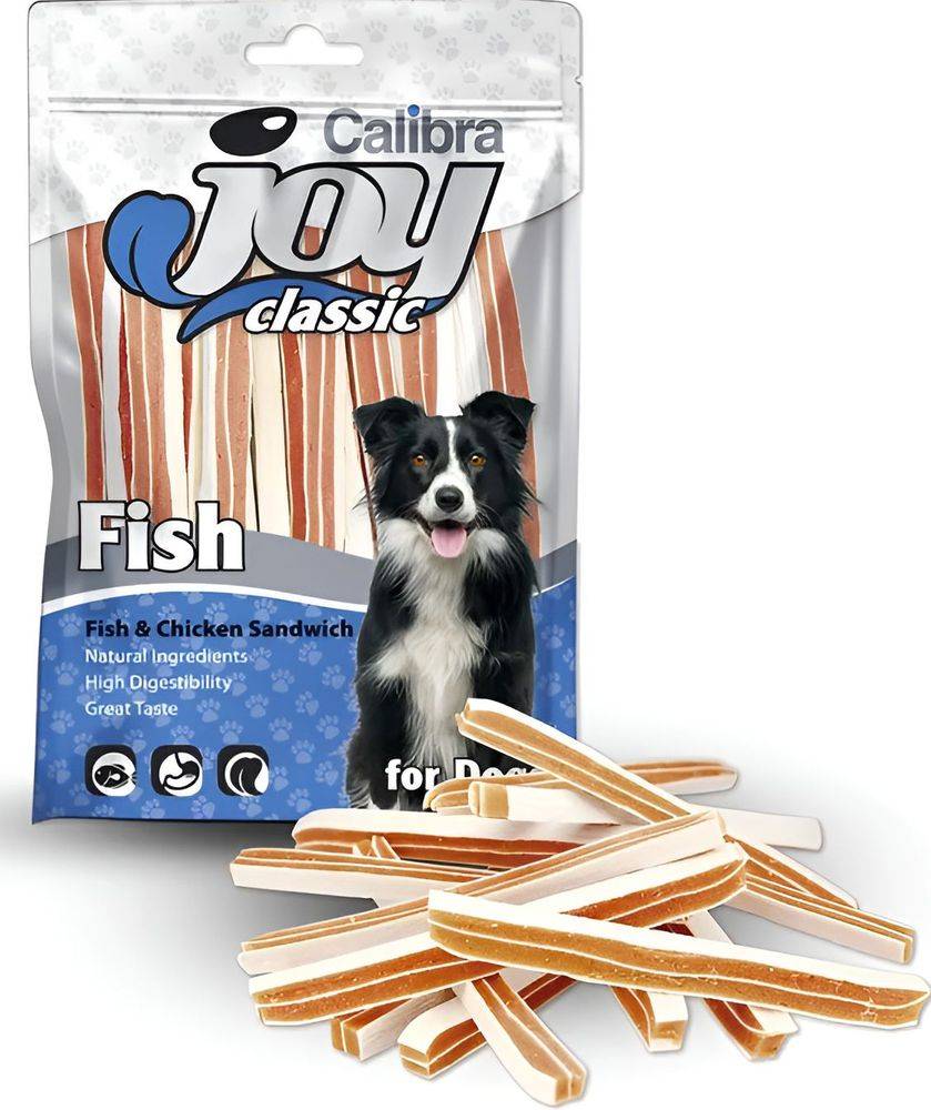 CALIBRA ΛΙΧΟΥΔΙΑ ΣΚΥΛΟΥ CALIBRA DOG CLASSIC ΜΠΑΚΑΛΙΑΡΟΣ - ΚΟΤΟΠΟΥΛΟ (80GR)