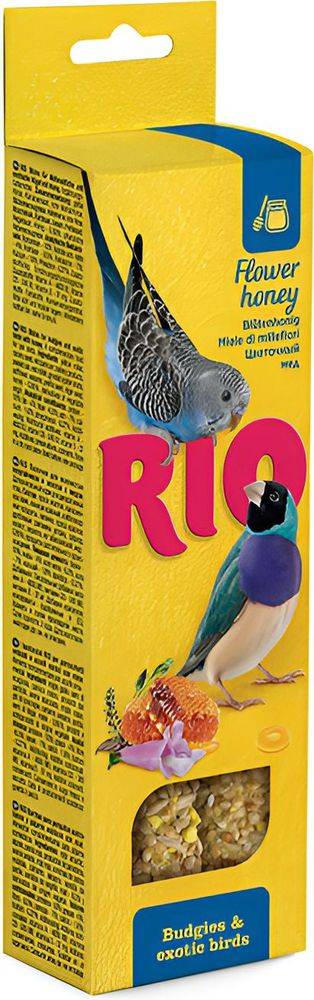 RIO STICKS RIO ΜΕ ΜΕΛΙ ΓΙΑ ΠΑΠΑΓΑΛΑΚΙΑ - ΕΞΩΤΙΚΑ ΠΤΗΝΑ (2ΤΜΧ)