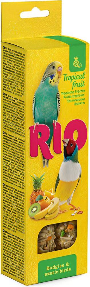 RIO STICS RIO TROPICAL FRUIT ΓΙΑ ΠΑΠΑΓΑΛΑΚΙΑ - ΕΞΩΤΙΚΑ ΠΤΗΝΑ (2ΤΜΧ)