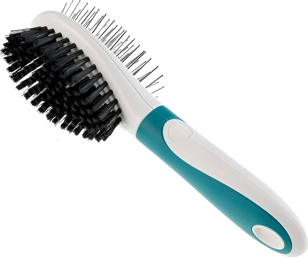 ΒΟΥΡΤΣΑ GIMDOG UNIVERSAL ΔΙΠΛΗΣ ΟΨΕΩΣ ΓΙΑ ΜΑΚΡΥ ΤΡΙΧΩΜΑ (6,5X21,5CM)