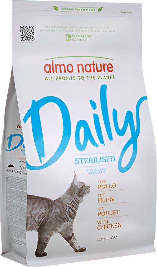 ALMO NATURE ΞΗΡΑ ΤΡΟΦΗ ΓΑΤΑΣ ALMO NATURE STERILIZED ΚΟΤΟΠΟΥΛΟ (1,2KG)