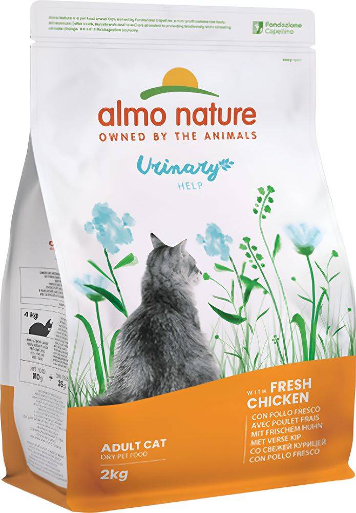 ΞΗΡΑ ΤΡΟΦΗ ΓΑΤΑΣ ALMO NATURE HOLISTIC URINARY ΚΟΤΟΠΟΥΛΟ (2KG) ALMO NATURE
