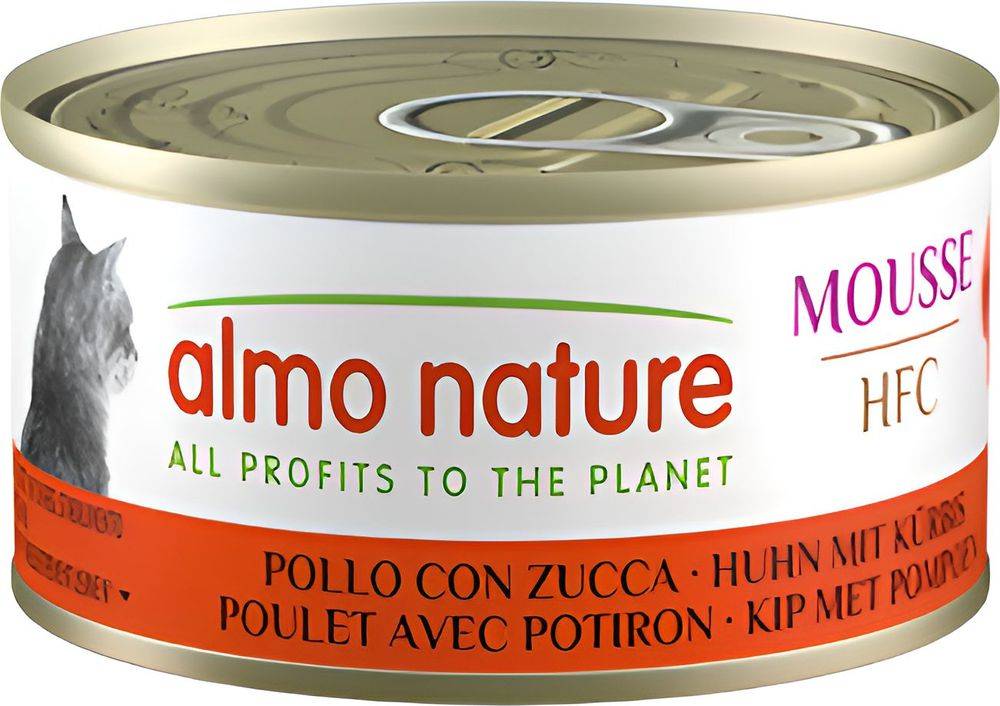 ΚΟΝΣΕΡΒΑ ΓΑΤΑΣ ALMO NATURE ΚΟΤΟΠΟΥΛΟ - ΚΟΛΟΚΥΘΑ ΜΟΥΣ (70GR)