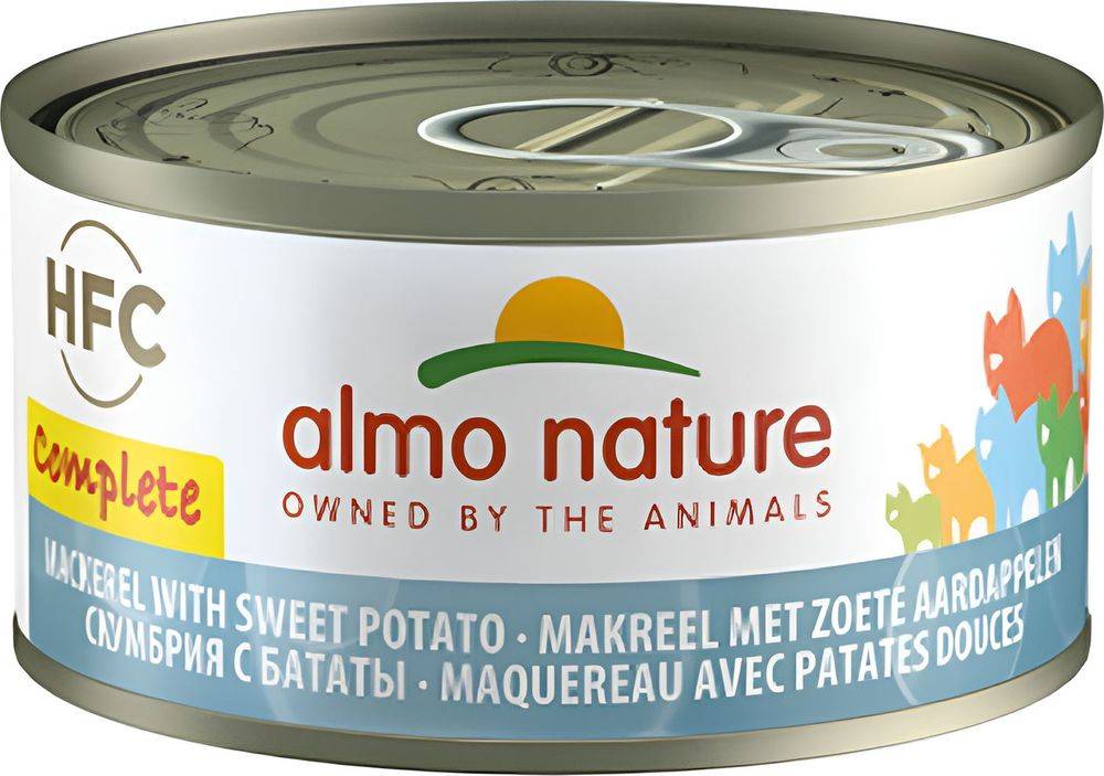 ΚΟΝΣΕΡΒΑ ΓΑΤΑΣ ALMO NATURE ΦΙΛΕΤΟ ΣΚΟΥΜΠΡΙ - ΓΛΥΚΟΠΑΤΑΤΕΣ ΣΕ ΖΩΜΟ (70GR)
