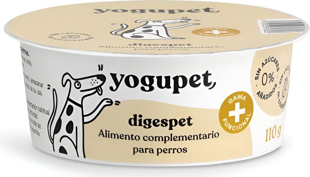 YOGUPET ΓΙΑΟΥΡΤΙ ΣΚΥΛΟΥ YOGUPET FUNCTIONAL DIGESPET ΜΕ ΛΙΝΑΡΟΣΠΟΡΟ (110GR)