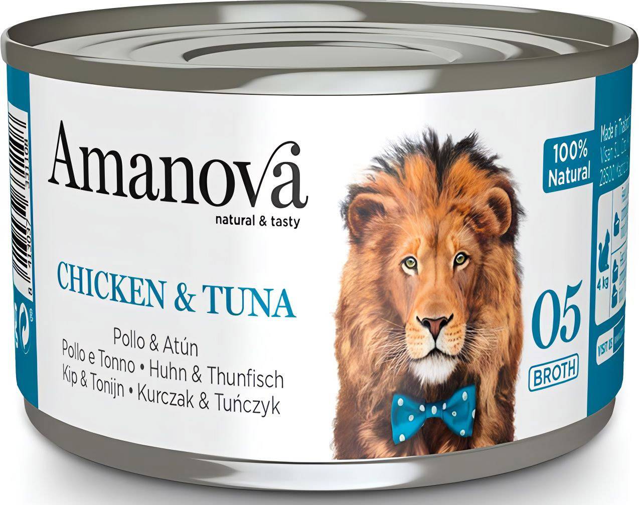 AMANOVA ΚΟΝΣΕΡΒΑ ΓΑΤΑΣ AMANOVA ΣΕ ΖΩΜΟ ΚΟΤΟΠΟΥΛΟ - ΤΟΝΟΣ (70GR)