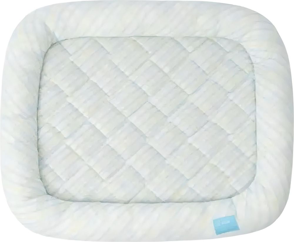 ZEZELIFE ΚΡΕΒΑΤΙ ΓΑΤΑΣ ZEZELIFE COOLING CHECKERED MILKY BLUE (60X60CM)